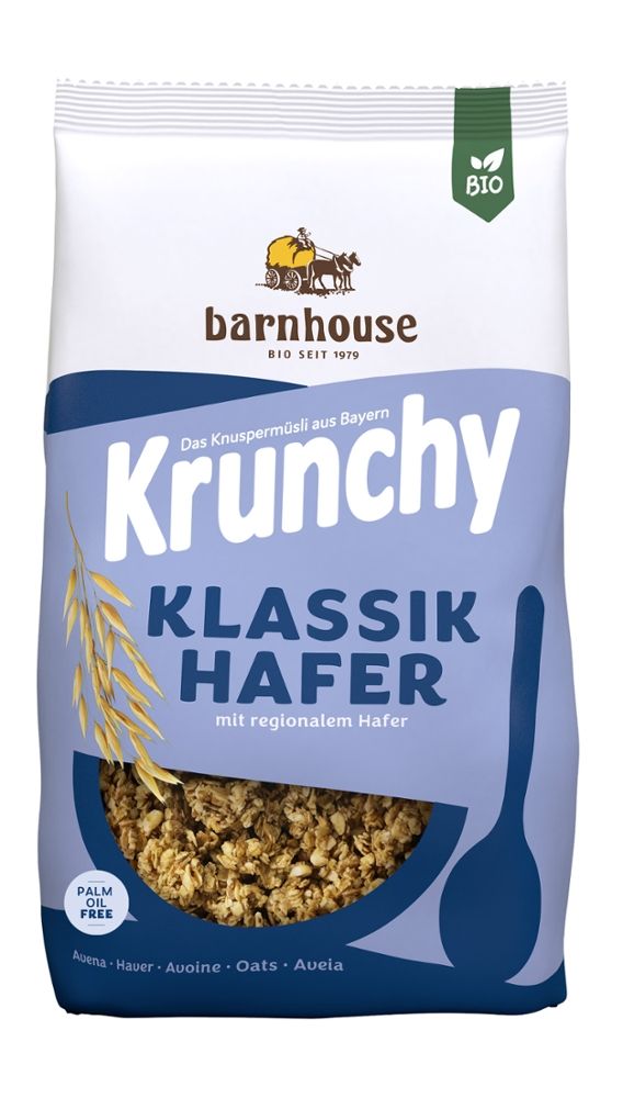 Barnhouse - Krunchy Klassik Hafer 6 Stück zu 600 g