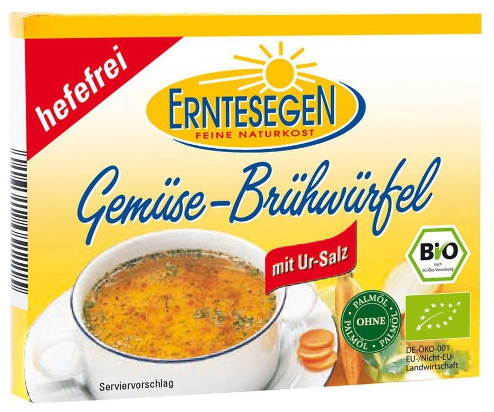 Brühwürfel Gemüse hefefrei Erntesegen
