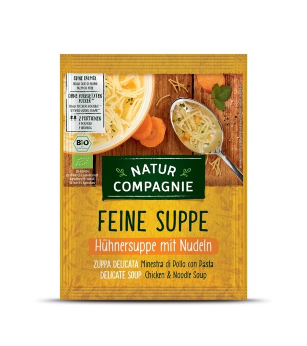 Feine Suppe Hühnersuppe mit Nudeln Natur Compagnie