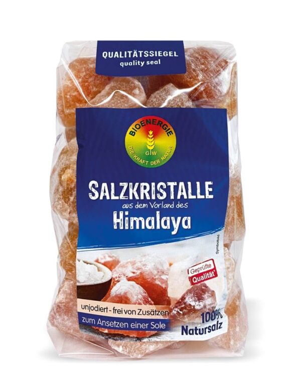 Salzkristalle Himalaya Bioenergie Wagner