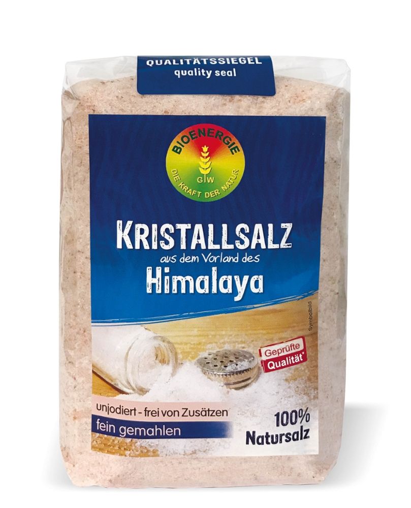 Bioenergie Wagner - Kristallsalz Himalaya fein 10 Stück zu 1 kg