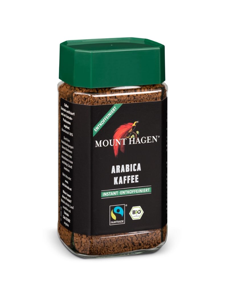 Mount Hagen - Arabica Kaffee Instant-Entkoffeiniert