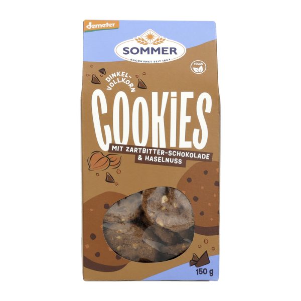 Dinkel Schoko-Cookies Sommer