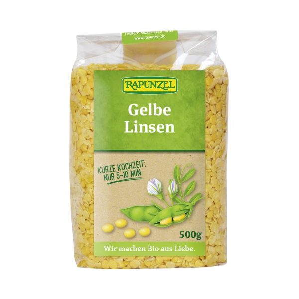 Gelbe Linsen Rapunzel