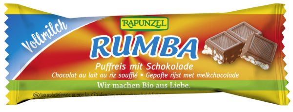 Rumba Puffreis mit Schokolade Vollmilch Rapunzel