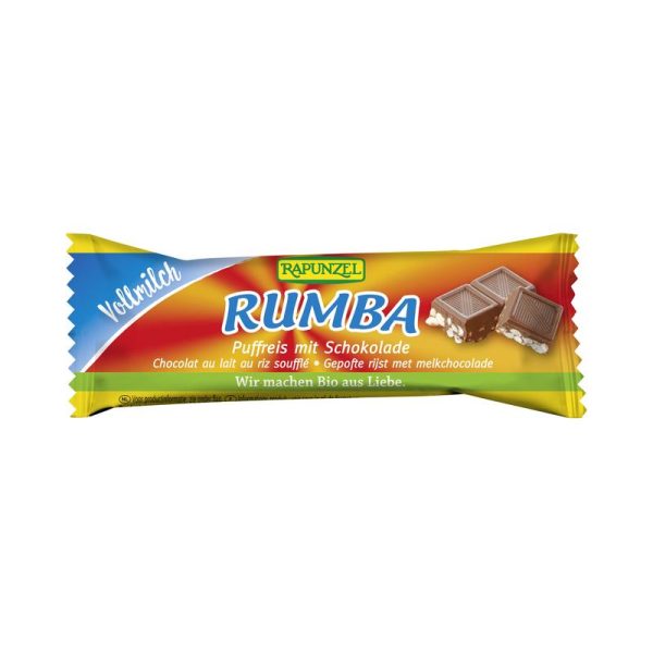 Rumba Puffreis mit Schokolade Vollmilch Rapunzel