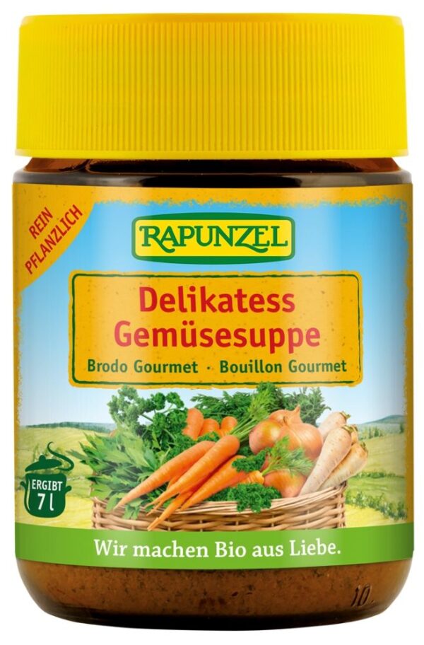 Delikatess Gemüsesuppe Rapunzel