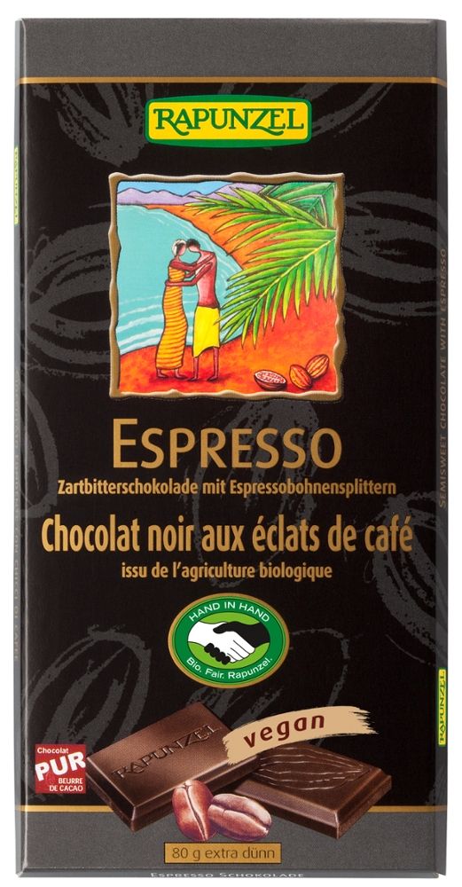 Rapunzel - Espresso 12 Stück zu 80 g