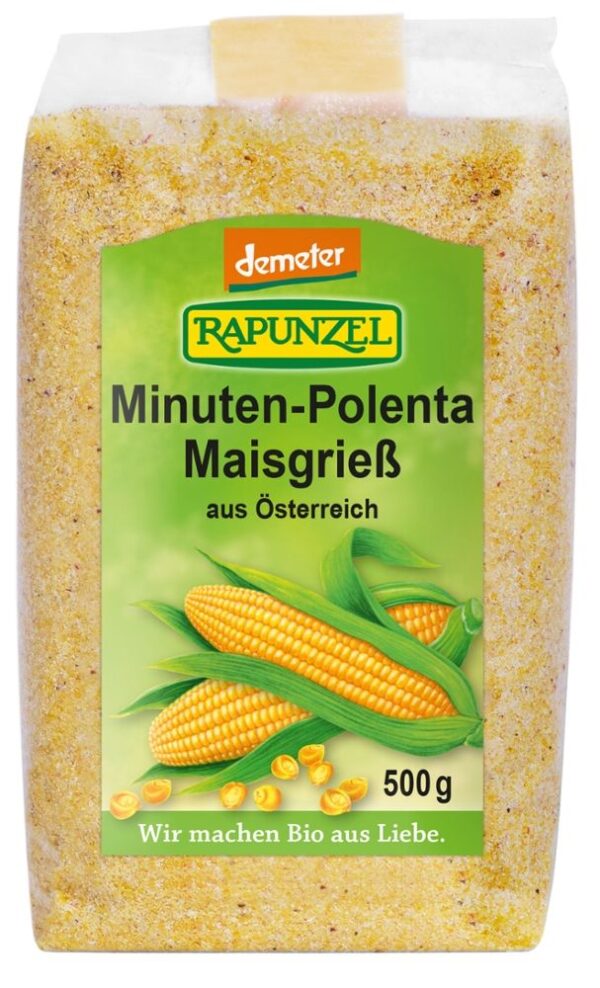 Minuten-Polenta Maisgrieß Rapunzel