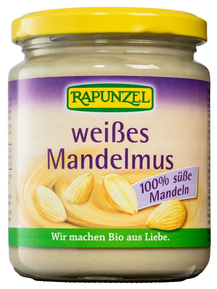 Rapunzel - Weißes Mandelmus 6 Stück zu 250 g