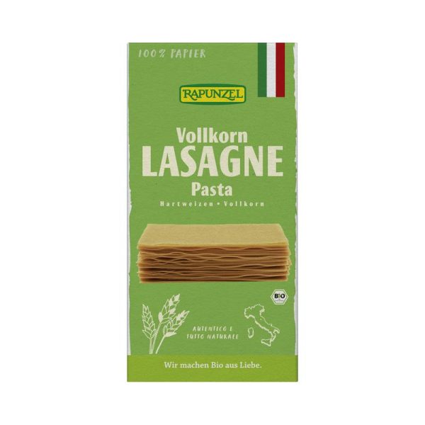 Vollkorn Lasagne Pasta Rapunzel