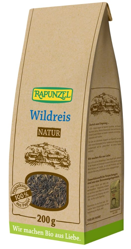 Rapunzel - Wildreis natur 8 Stück zu 200 g