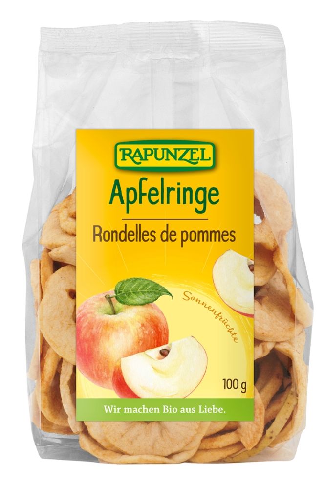 Rapunzel - Apfelringe 6 Stück zu 100 g