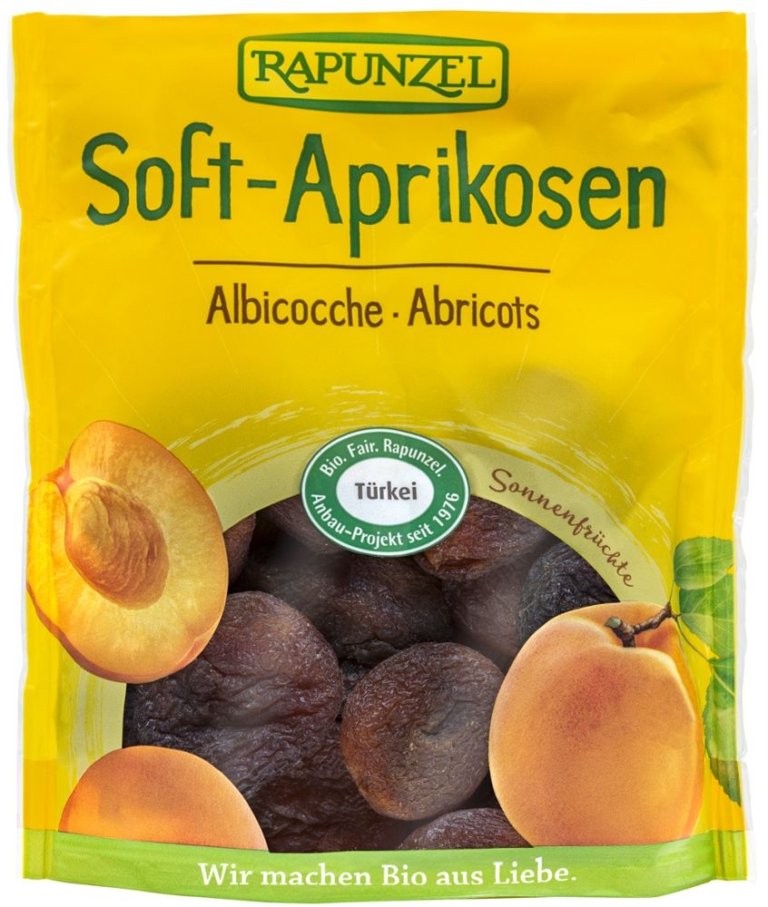 Rapunzel - Soft-Aprikosen 6 Stück zu 200 g