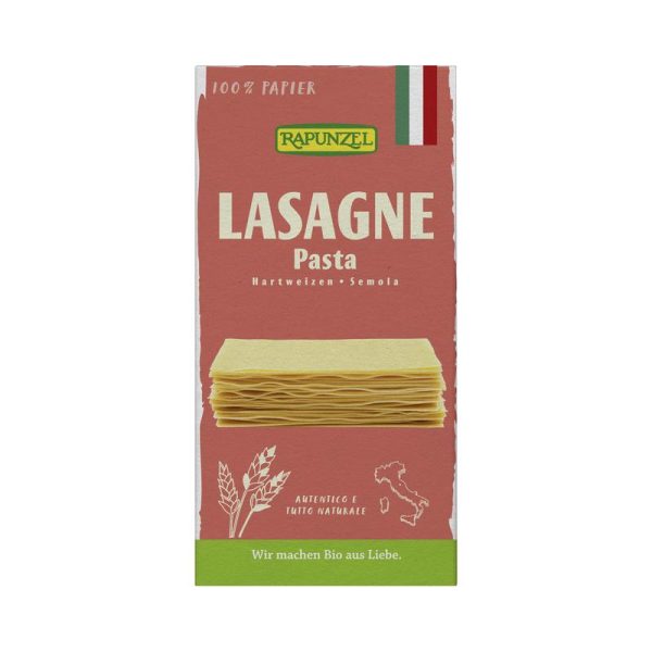 Lasagne Pasta Hartweizen Rapunzel