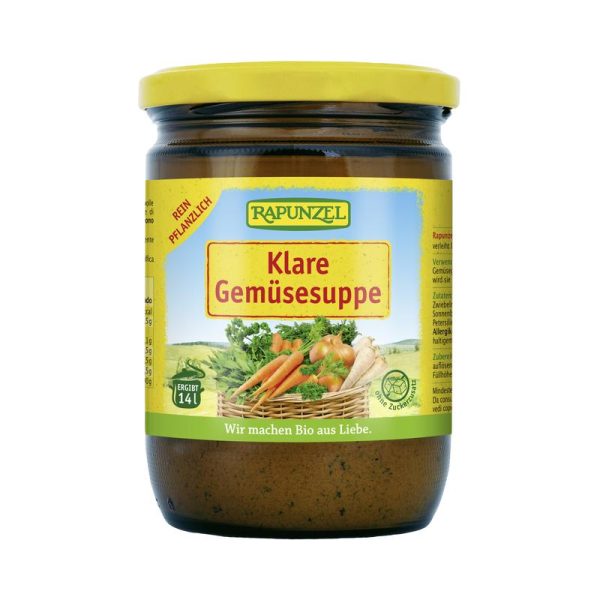 Klare Gemüsesuppe Rapunzel