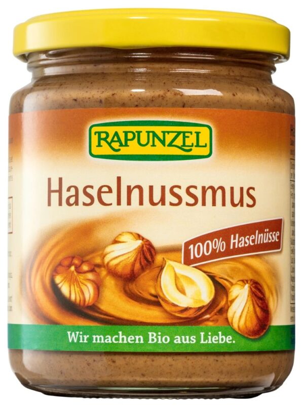 Haselnussmus 100% Haselnüsse Rapunzel