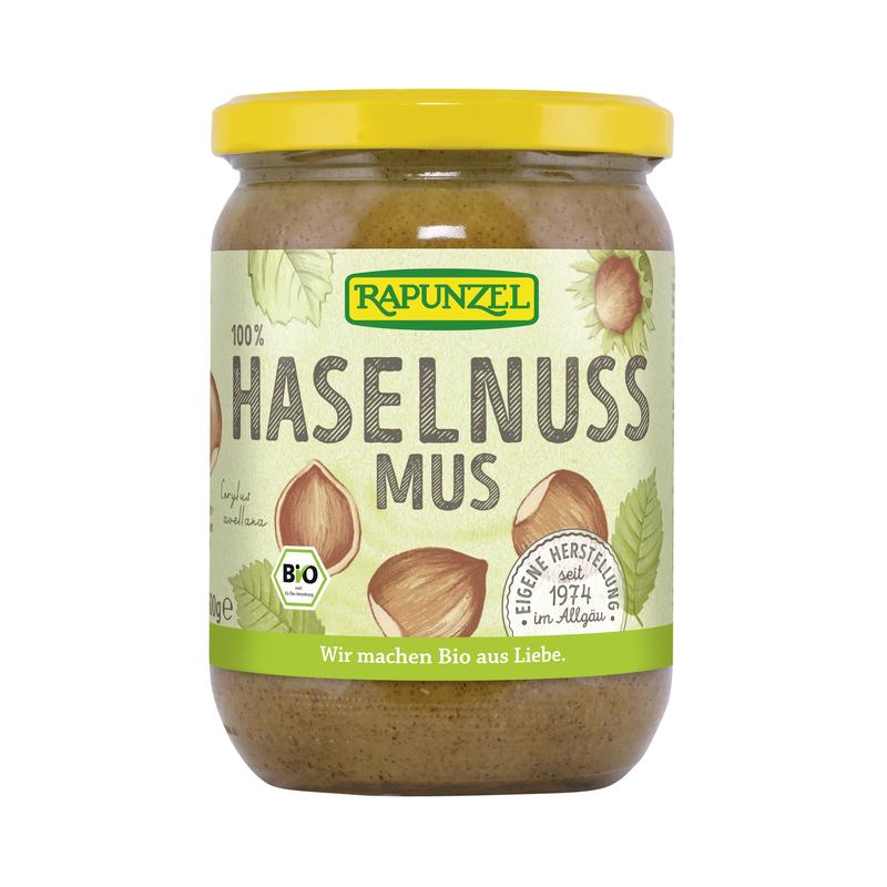 Haselnussmus 100% Haselnüsse Rapunzel