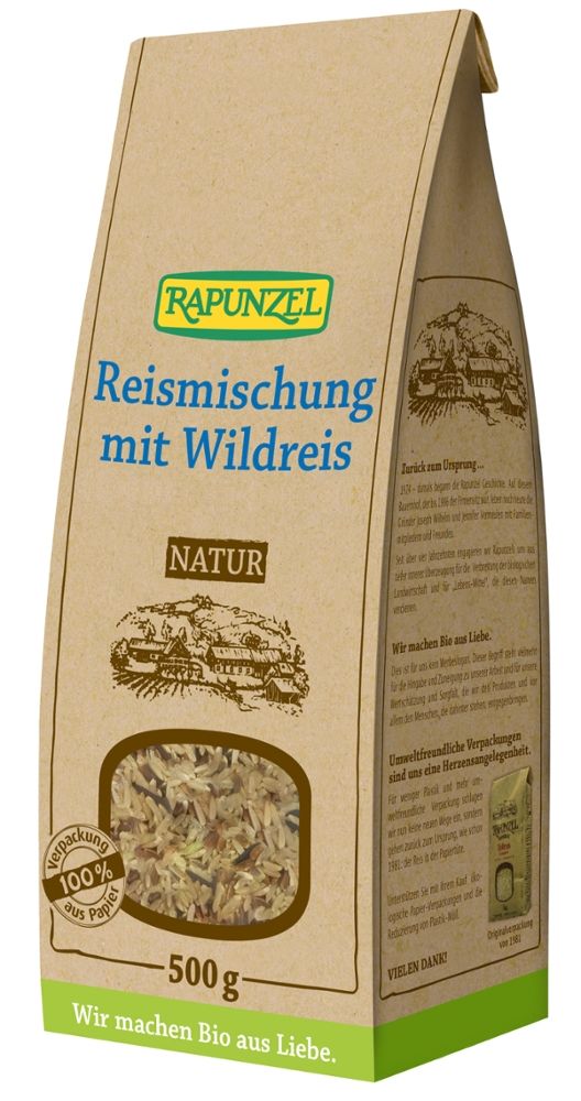 Rapunzel - Reismischung mit Wildreis 6 Stück zu 500 g