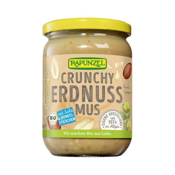 Erdnussmus Crunchy Rapunzel