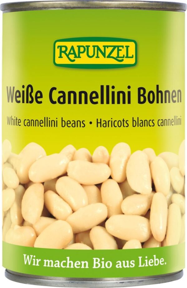 Weiße Cannellini Bohnen Rapunzel