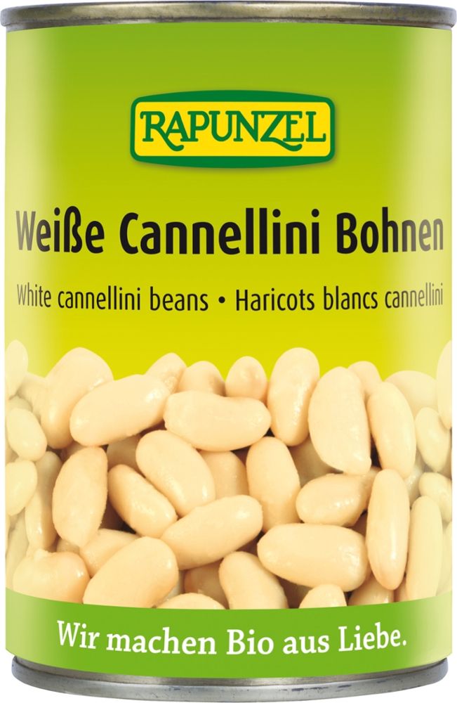 Rapunzel - Weiße Cannellini Bohnen 6 Stück zu 240 g