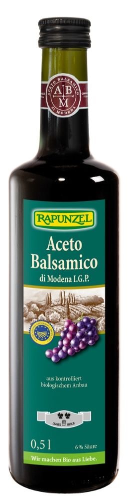 Rapunzel - Aceto Balsamico di Modena IGP 6 Stück zu 500 ml