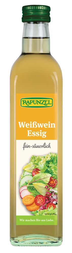 Rapunzel - Weissweinessig 6 Stück zu 500 ml