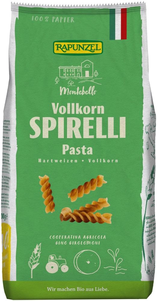 Vollkorn Spirelli Pasta Rapunzel