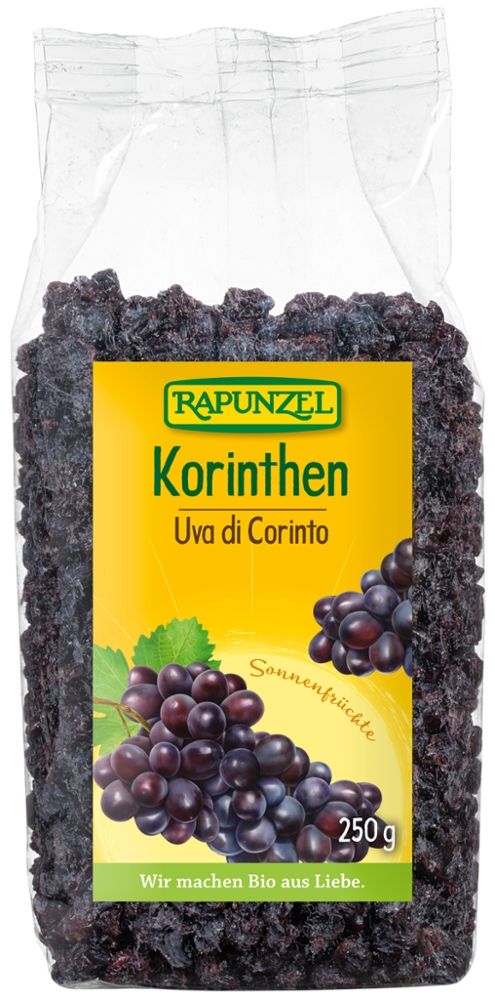 Rapunzel - Korinthen 8 Stück zu 250 g