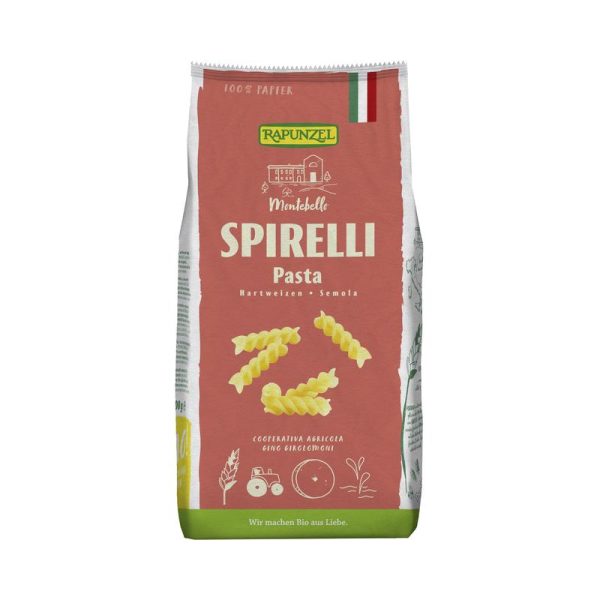 Spirelli Pasta Hartweizen Rapunzel