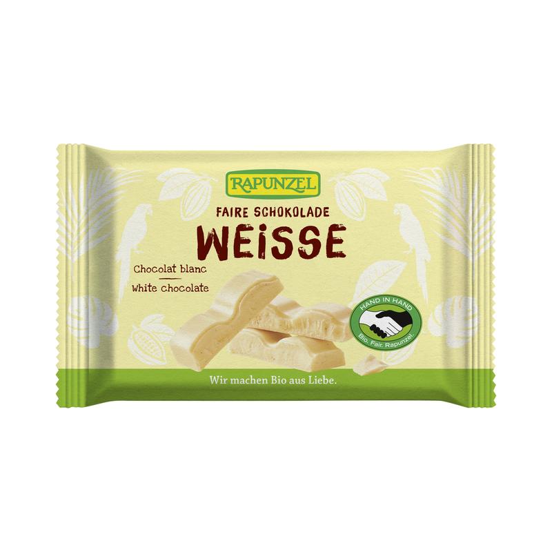 Faire Schokolade Weisse Rapunzel