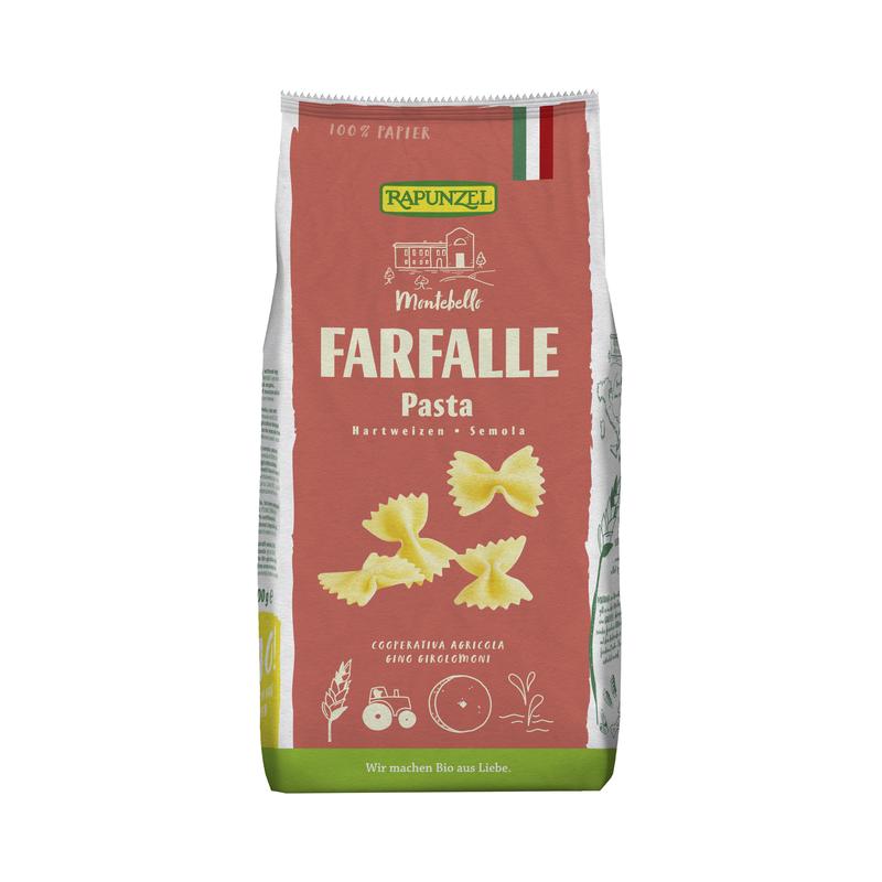 Farfalle Pasta Hartweizen Rapunzel