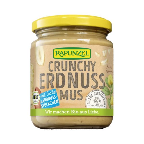 Erdnussmus Crunchy Rapunzel