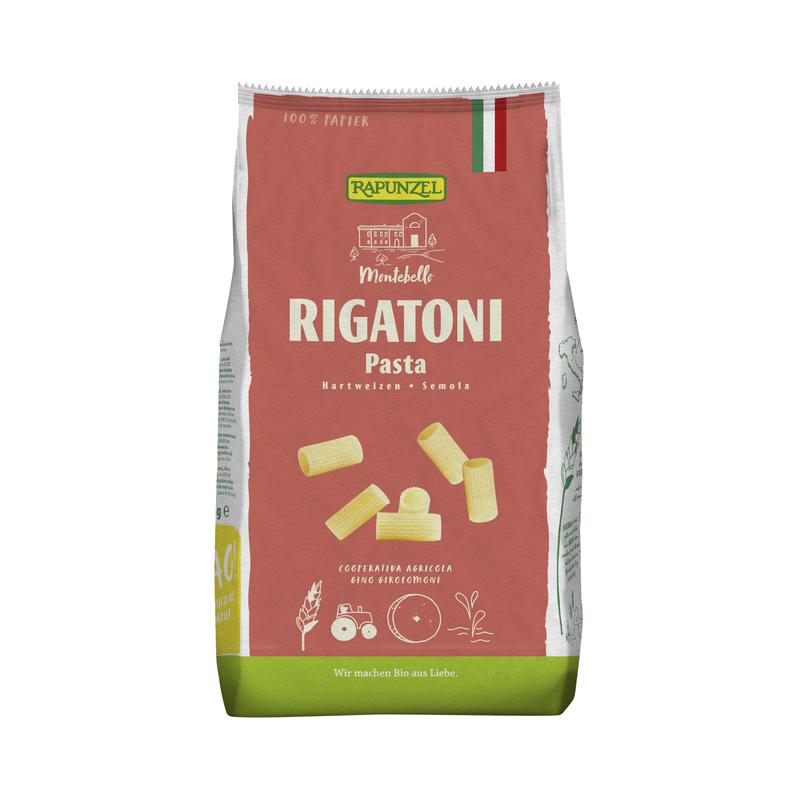 Rigatoni Pasta Hartweizen Rapunzel