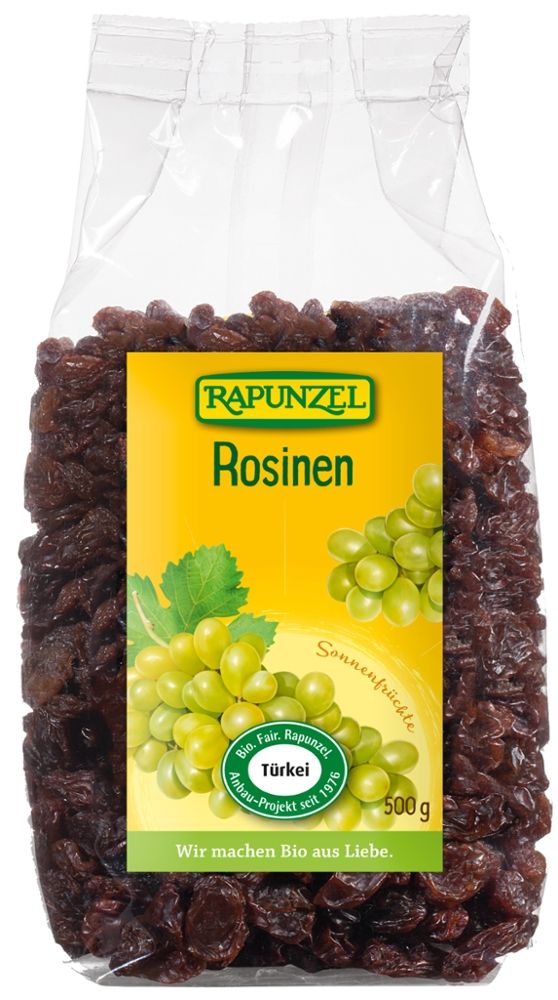 Rapunzel - Rosinen 8 Stück zu 500 g