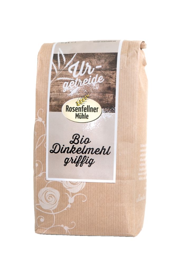 Rosenfellner Mühle - Bio Dinkelmehl griffig