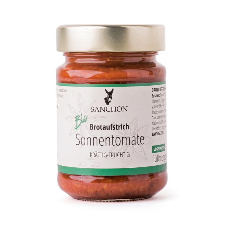 Brotaufstrich Sonnentomate Sanchon