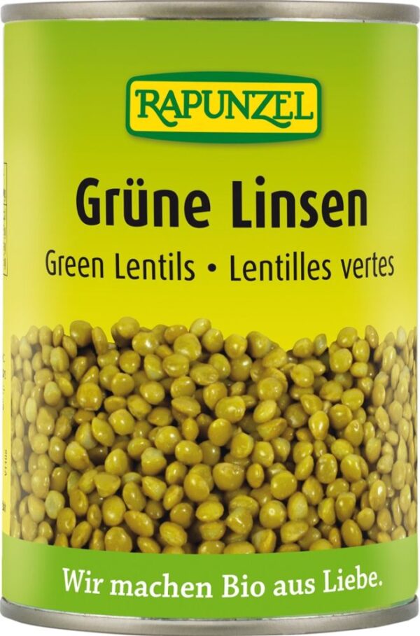 Grüne Linsen Rapunzel