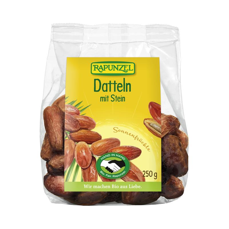 Datteln mit Stein Rapunzel