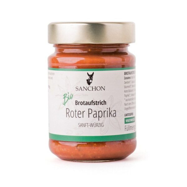 Brotaufstrich Roter Paprika Sanchon