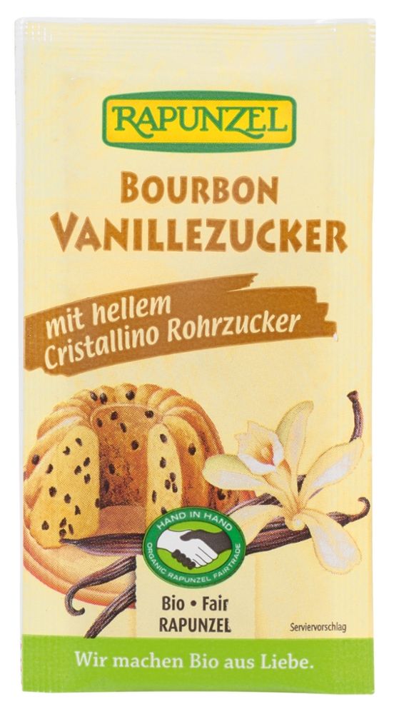 Rapunzel - Bourbon Vanillezucker 14 Stück zu 32 g