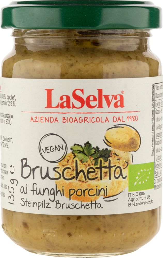 LaSelva - Steinpilz Bruschetta 6 Stück zu 200 g