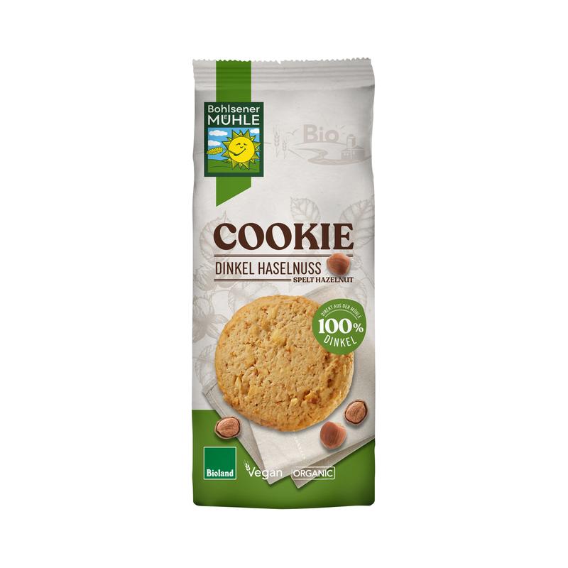 Cookie Dinkel Haselnuss Bohlsener Mühle