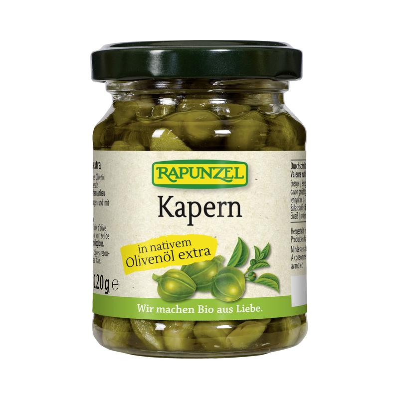 Kapern in Olivenöl Rapunzel