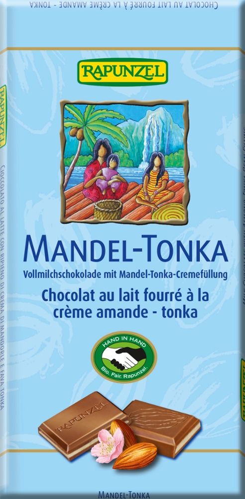 Rapunzel - Mandel-Tonka 12 Stück zu 100 g