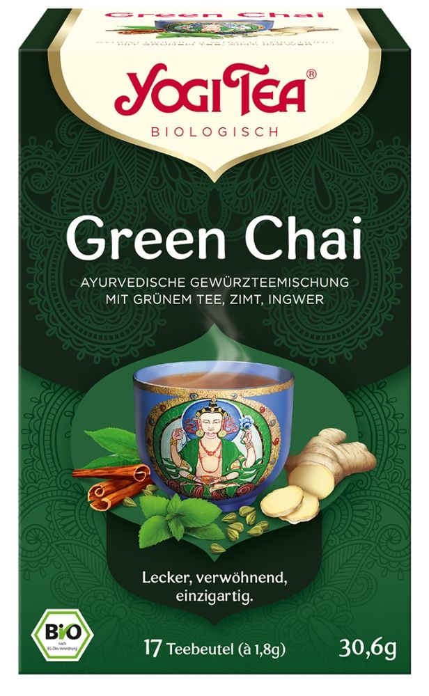 Yogi Tea - Green Chai Teebeutel