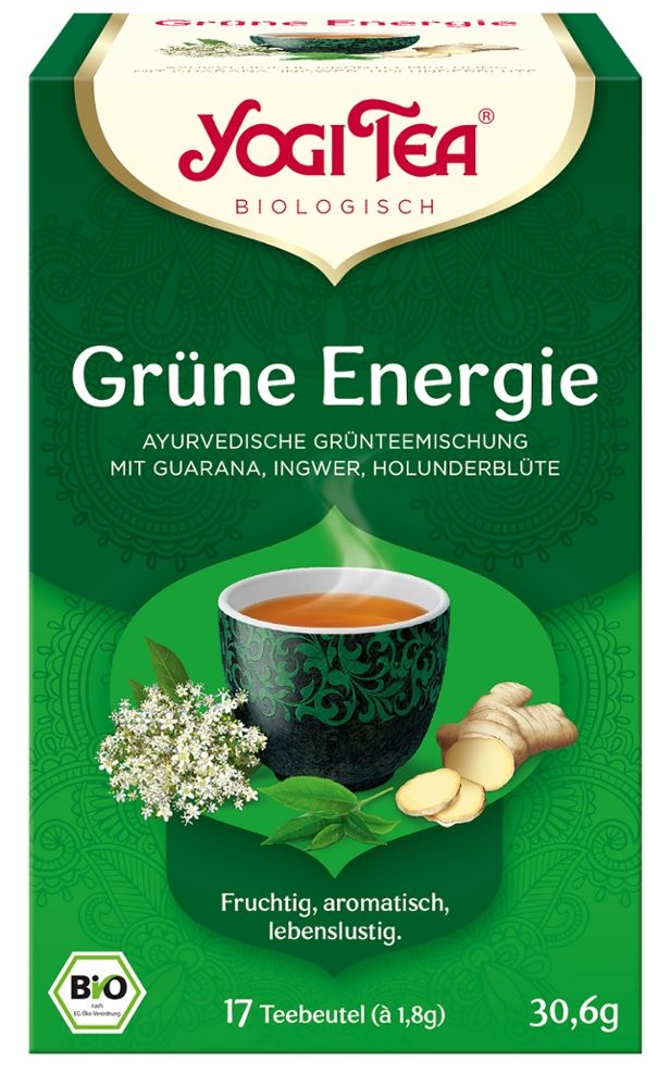 Yogi Tea - Grüne Energie Teebeutel 6 Stück