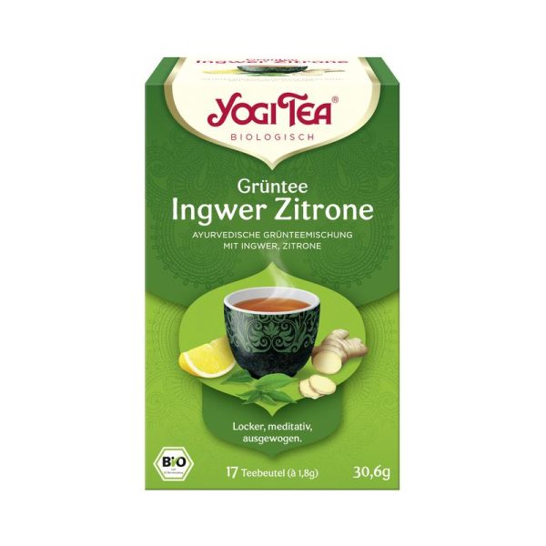 Grüntee Ingwer Zitrone YogiTea