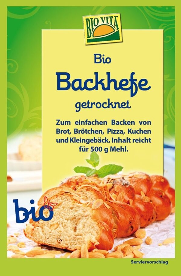 Bio Backhefe getrocknet Biovita